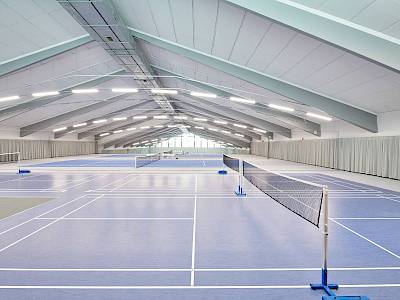 Badmintonfeld im VITAL SPA Göttingen